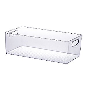 Organizador Diamond Cristal 40x21x13cm - Com Alças