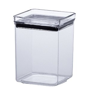 Pote Hermético Quadrado Lumini 1000ml