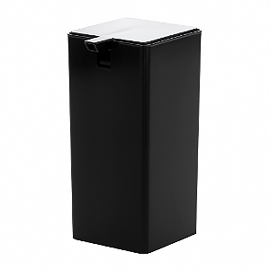 Dispenser Quadrado Simples Preto 1732