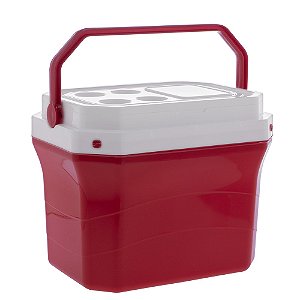 Caixa Térmica Cooler 40 Lts Vermelha