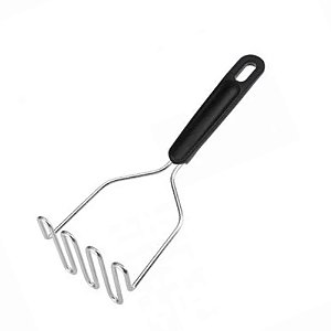 Amassador de Batata e Legumes Inox Manual Ergonômico Purê