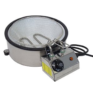 Fritadeira Elétrica Inox com Tacho e Cesto 7 Litros - NCG