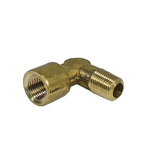Cotovelo Forja Latão LATÃO LATÃO 1/8 NPT X 1/8 NPTF