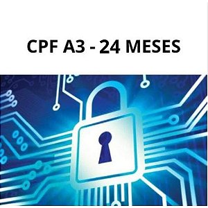 e-CPF-A3-SÓ CERTIFICADO-24 MESES