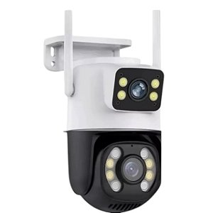 Câmera Dupla Speed Dome Duplo Sensor 3Megapixel Star Plus e Alarme