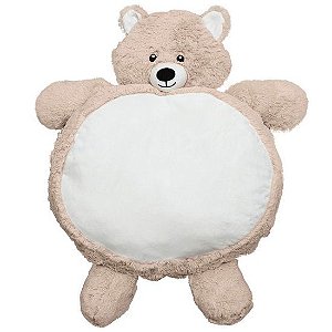 Almofada Comfort Baby Urso Bege Zip Toys