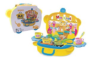 Maleta Mini Chef com Rodinhas Dican +3 Anos