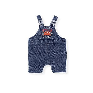 Banho de Sol Curto Bebê Otolina Siri Jeans Azul Escuro