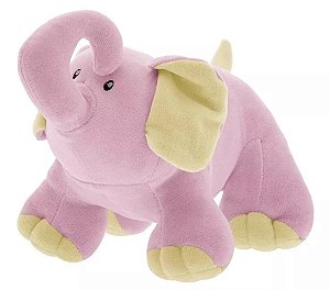 Pelúcia Baby Tonny Elefante Rosa Zip Toys
