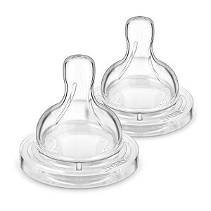 Bico Para Mamadeira N°2 Anti-cólica 1M+ Philips Avent