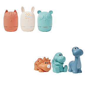Bichinhos Para Banho em Silicone Buba