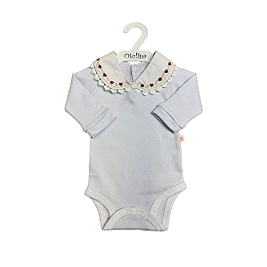 Body Gola Bordada Coração Otolina My Baby