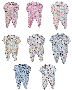 Macacão em Suedine Estampa Digital Otolina My Baby