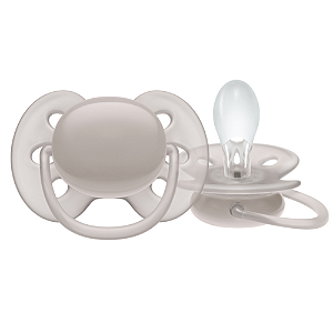 Chupeta Ultra Soft 6-18M Cinza Philips Avent