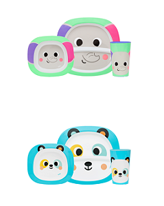 Kit Refeição Infantil Zoo Buba