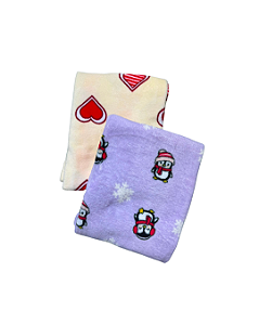 Kit 2 Mantinhas Para Pets Soft Otolina My Baby