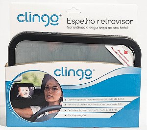 Espelho Retrovisor Retangular Ver Criança Banco Traseiro - Clingo -  Petutitos Baby&Kids: Moda Infantil, Enxoval de Bebê e Acessórios