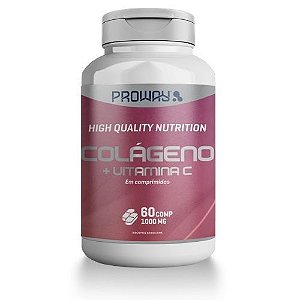 Colágeno + Vitamina C - 60 Comprimidos - 1000mg