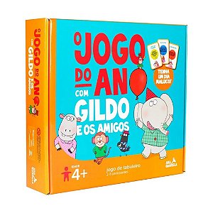 Jogo de Tabuleiro - O Jogo do Ano Com Gildo e os amigos Araquarela