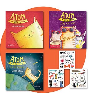 Kit Gato Atum! - Combo para leitores 4-7 anos