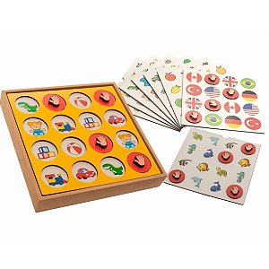 Dedoboll - Jogo de Tabuleiro - Ioiô de Pano Brinquedos Educativos