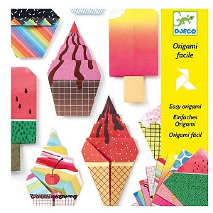 Kit Papéis para Dobradura (Origami) - Doces