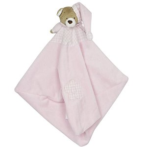 Naninha - Blanket Urso Nino de Pijama Rosa