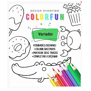 Colorfun Variados - Atividades e Desenhos para Colorir
