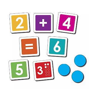 Kit Magnético Números e Quantidades - Brinquedo Educativo Babebi