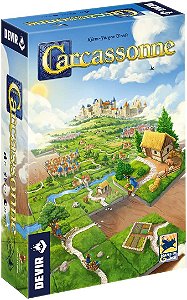 Jogo de tabuleiro Carcassonne