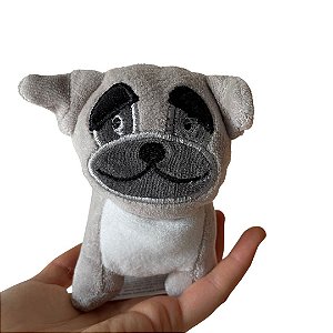 Mini Cachorro Charles - Bicho de Pano Tecido Antialérgico Zip Toys