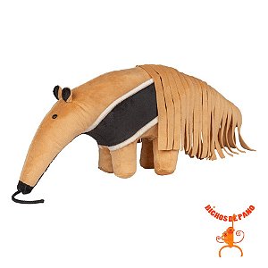 Bicho de Pelúcia - Tamanduá Bandeira  42cm