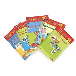 Mini Criativo Luk - Jogo Educativo Kit 5 Livros (sem estojo)