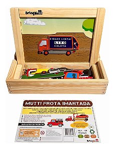 Mutti Frota Imantada - Brinquedo Educativo BrinqMutti