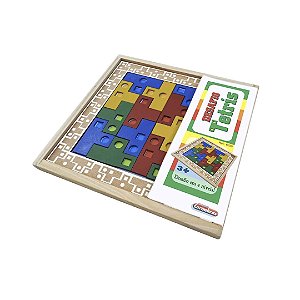 Desafio Tetris - Brinquedo Educativo Carimbrás