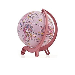 Globo Terrestre 16 cm - Giacomino Pink Zoo Tecnodidattica