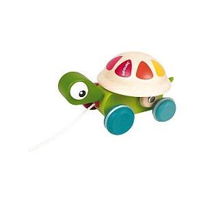 Tartaruga para Passear de Madeira- Brinquedo Educativo Janod