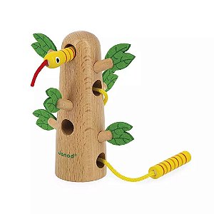 Alinhavo Árvore Tropik - Brinquedo Educativo Madeira Janod