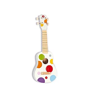 Meu Primeiro Ukulelê Confetti - Brinquedo Musical Janod