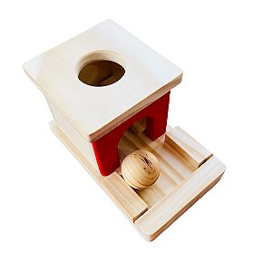 Caixa de Permanência Montessori - Brinquedo Educativo