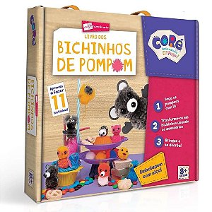 Bichinhos de Pompom: Coleção Fazendo Arte - Brinquedo Educativo Toyster