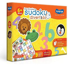 Sudoku Divertido - Brinquedo Educativo Toyster
