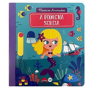 Clássicos Animados: A Pequena Sereia - Livro Infantil VR Editora