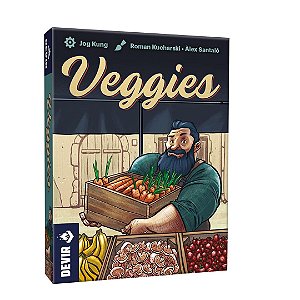 Jogo Veggies - Jogo de Cartas Devir