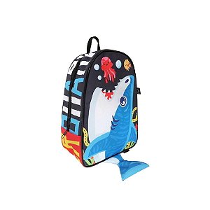 Mochila Pequena Baby Tubarão Infantil  - Material Escolar ÓDesign