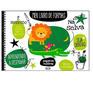 Meu Livro de Formas: Na Selva - Livro Infantil VR Editora