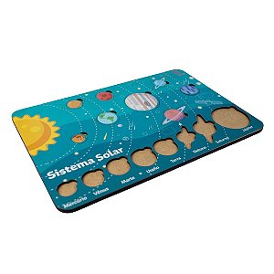 Descobrindo o Sistema Solar - Brinquedo Educativo Edukabrink