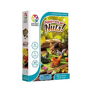Jogo Squirrels Go Nuts! 60 Desafios - Smart Games