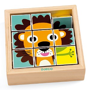 Tournanimo - Quebra Cabeça Cubos Djeco
