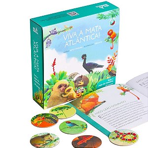 Viva a Mata Atlântica! - Livro e jogo da memória Araquarela